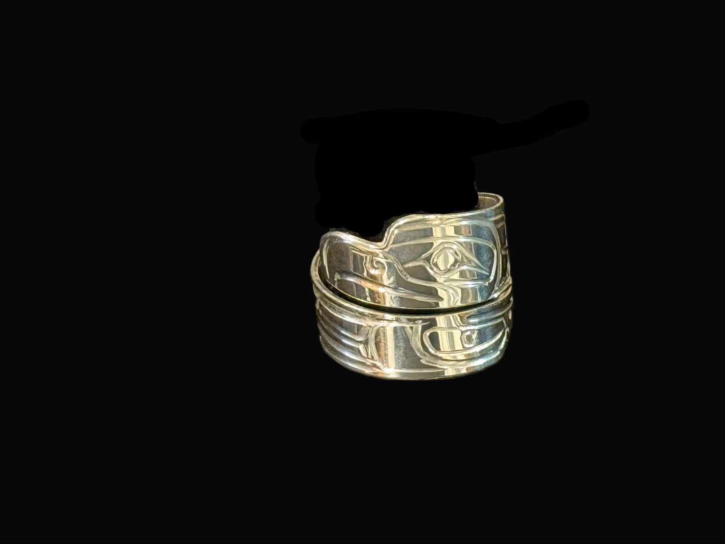 Sterling Silver Eagle Wrap Ring
