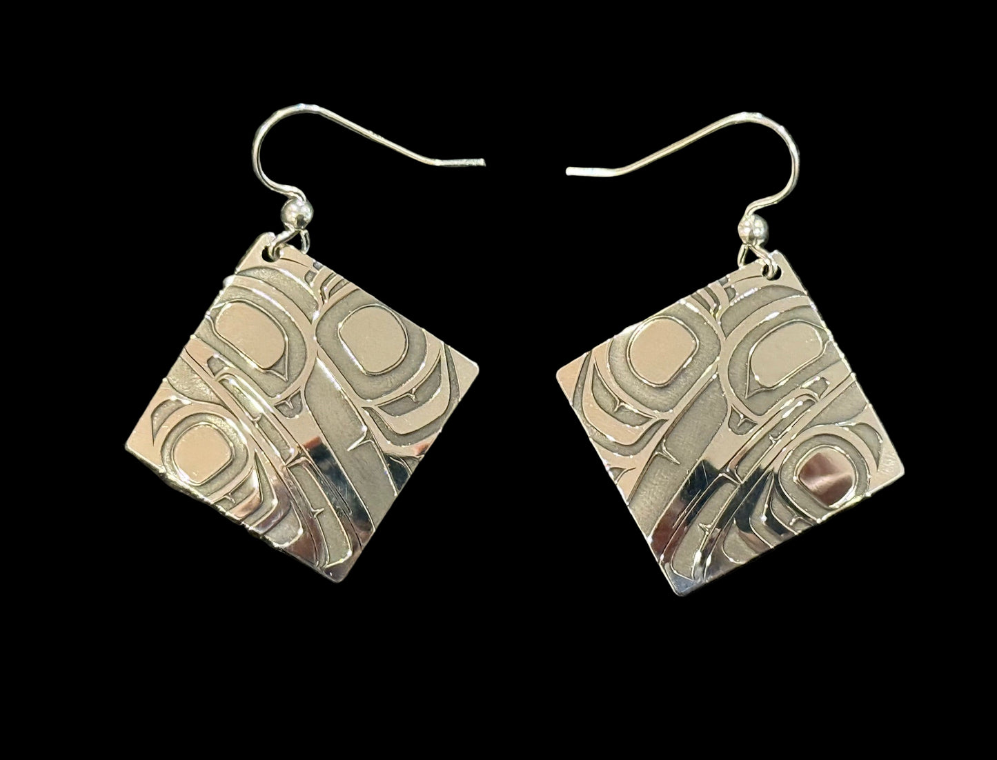 Stirling Silver Hummingbird Earring