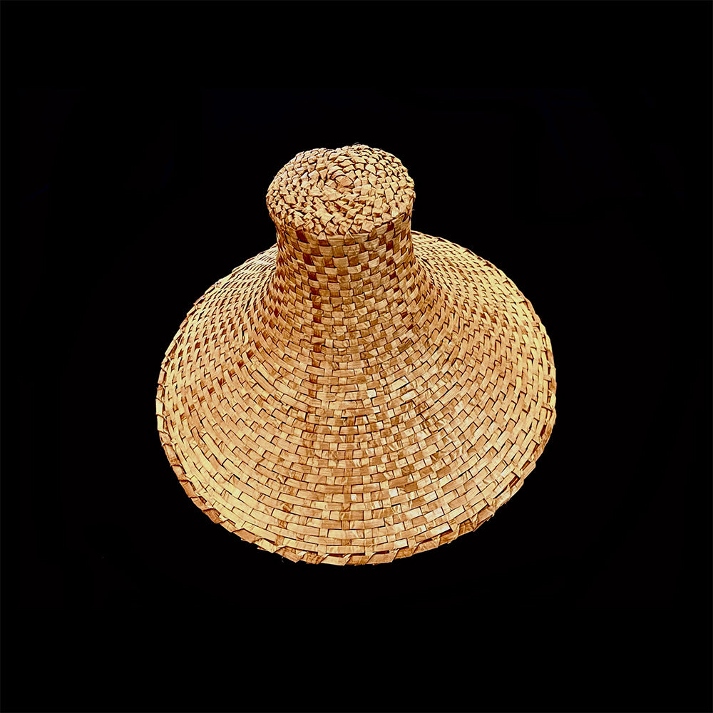 Sheryl Tate - Weaved Traditional Cedar Hats - Sheryl Tate - Apparel - Pentlatch Gallery - Aboriginal Art - Parksville, BC, Canada