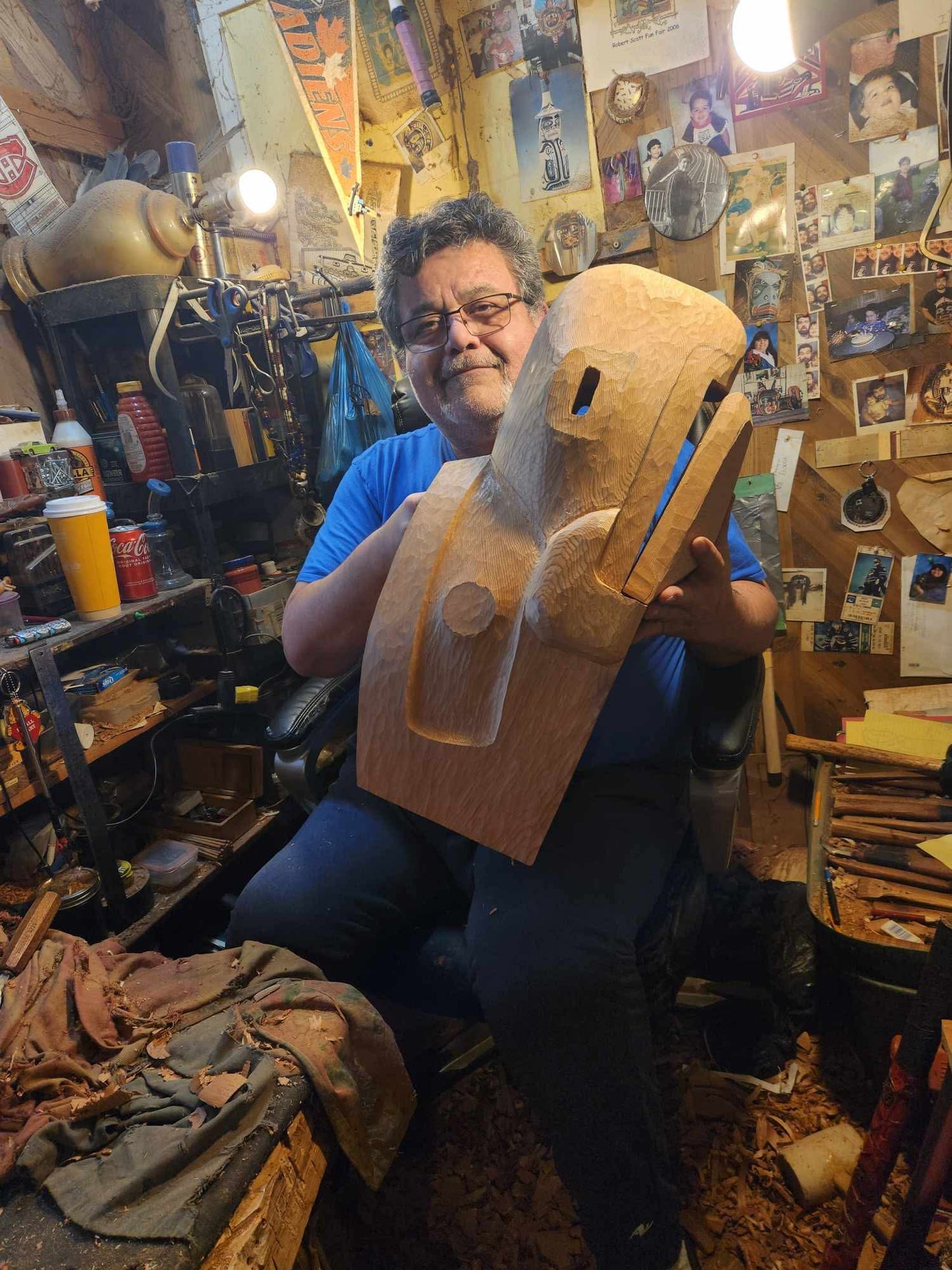 Kwakiutl Bear Paddle