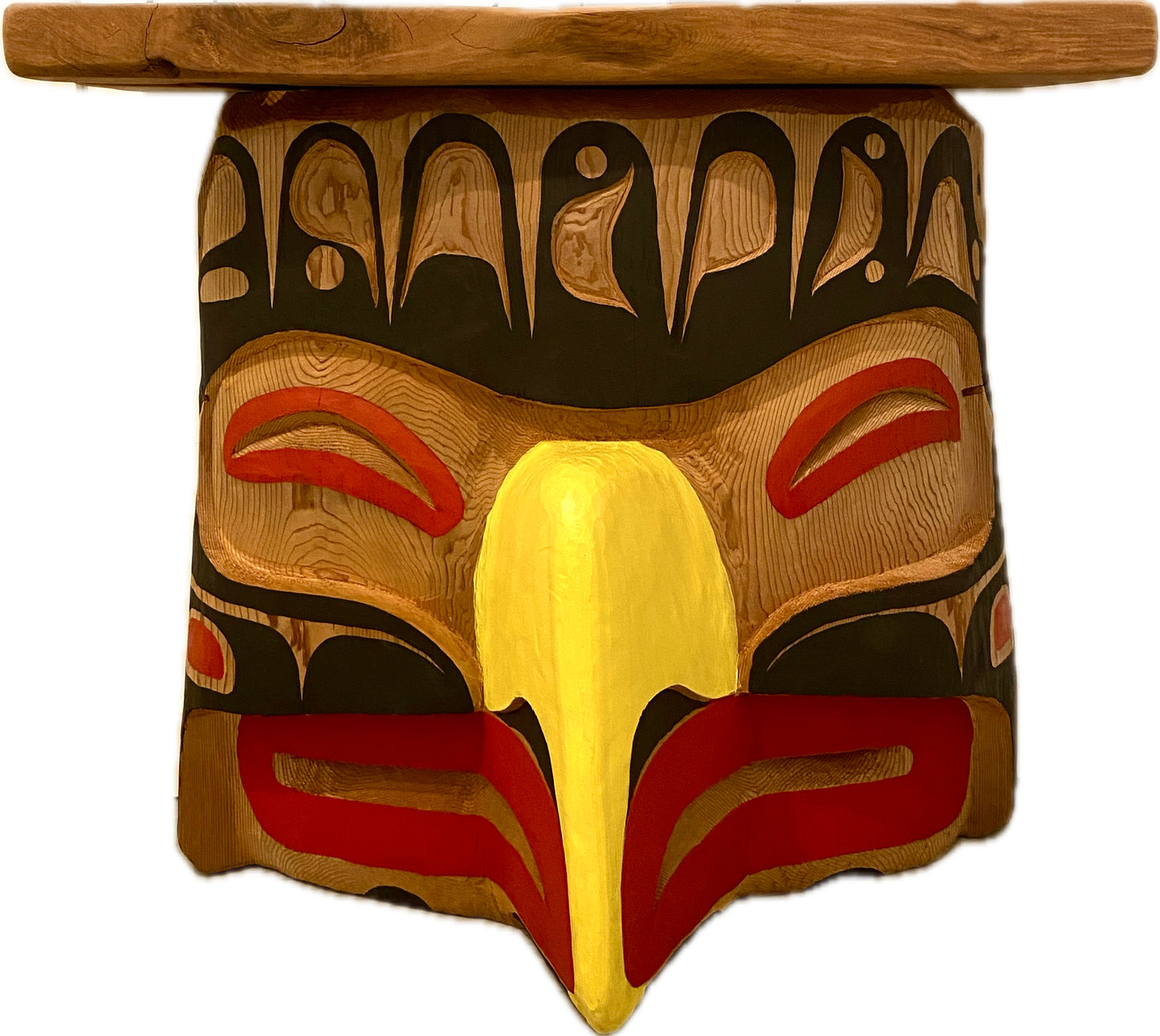 Andrew Mack - Eagle Table (signed) - Andrew Mack - Table - Pentlatch Gallery - Aboriginal Art - Parksville, BC, Canada