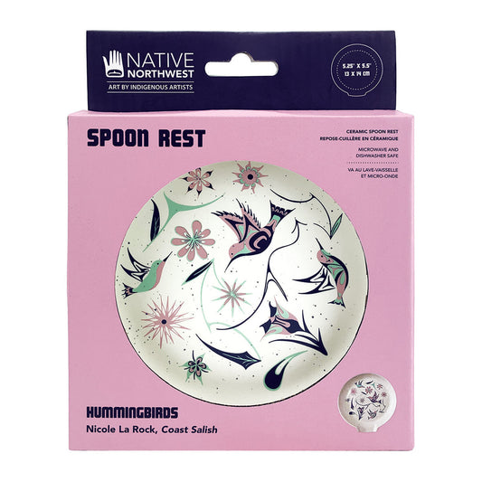 Hummingbirds Spoon Rest Nicole La Rock