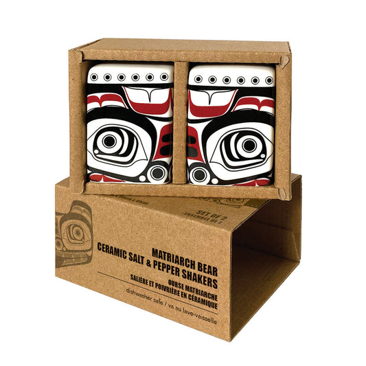 Salt & Pepper Shaker Set - Matriarch Bear