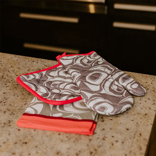 Cotton Oven Mitt Transforming Eagle Ryan Cranmer