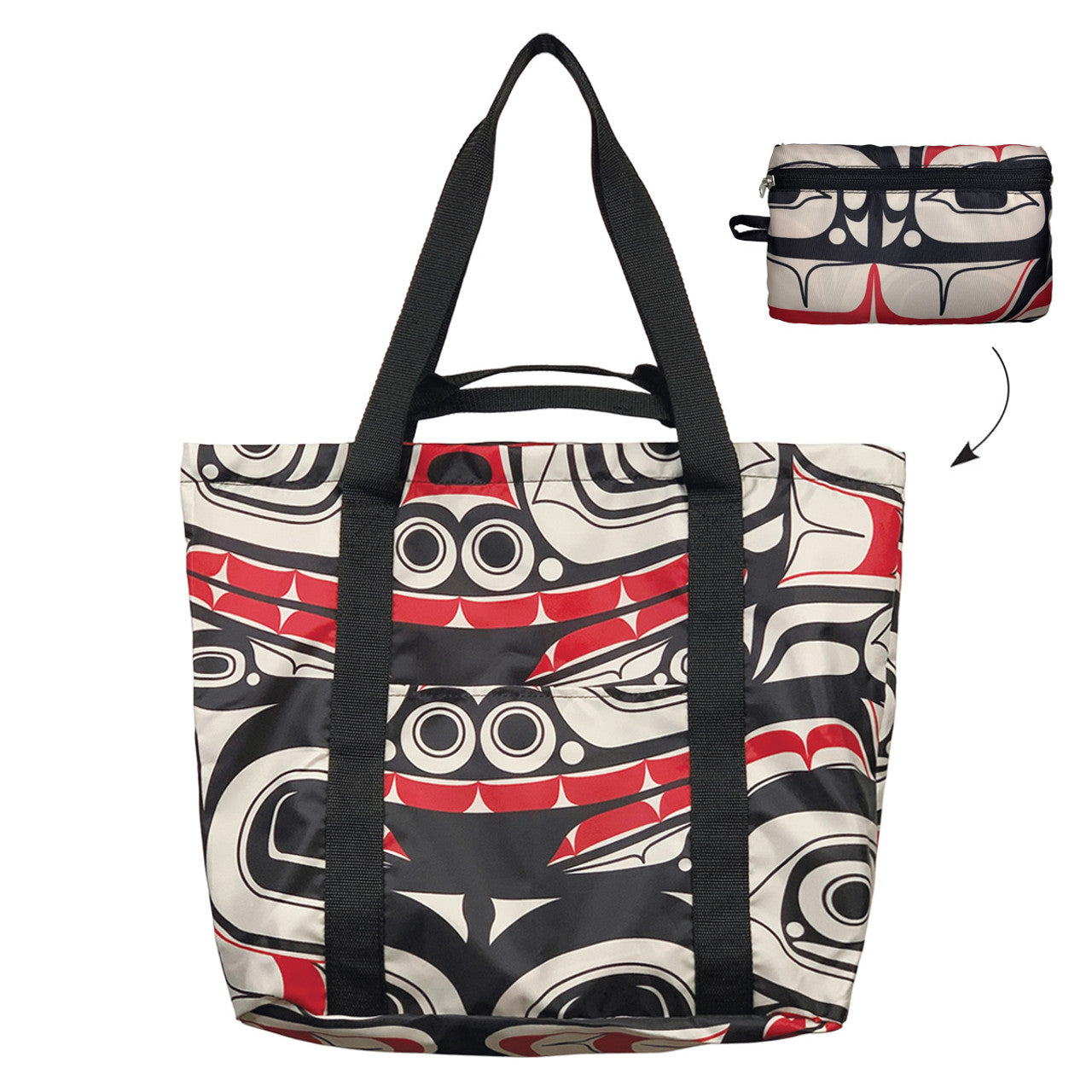Packable Tote Matriarch Bear Morgan Asoyuf