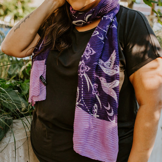 Eco Scarf - Hummingbird