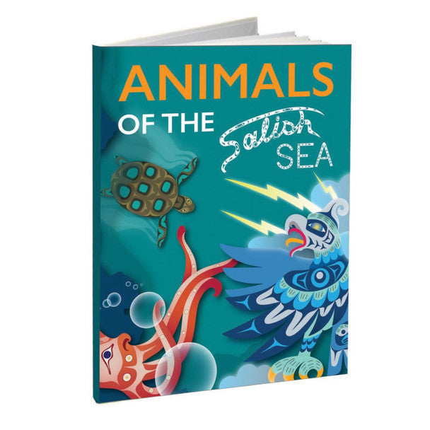 Hard Cover Book - Animals of the Salish Sea - Various Artists - Book - Pentlatch Gallery - Aboriginal Art - Parksville, BC, Canada