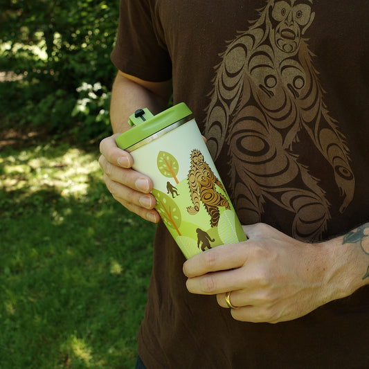 Art Travel Mug (18oz) - Sasquatch