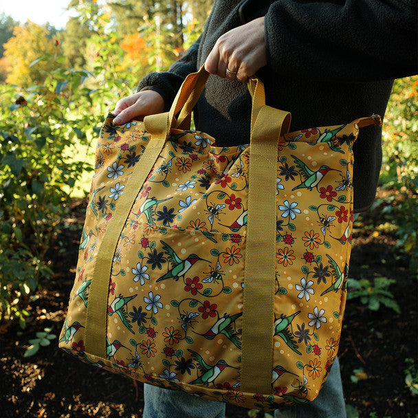 Cool Packable Tote - Hummingbird (Nenookaasi)