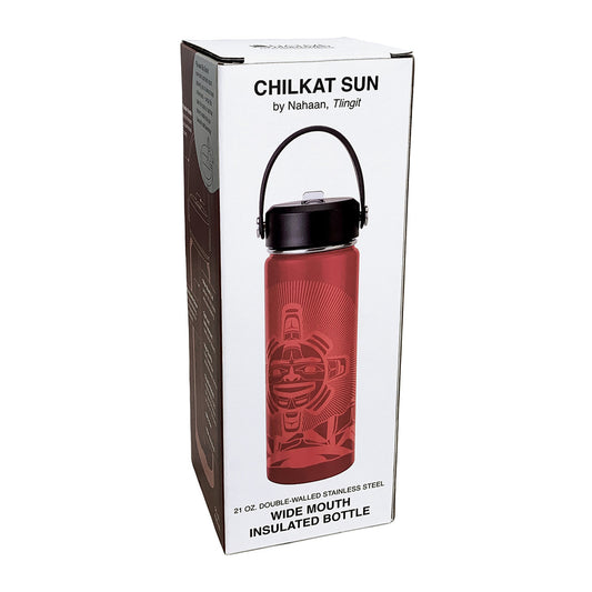 Wide Mouth Insulated Bottle (21oz) - Chilkat Sun