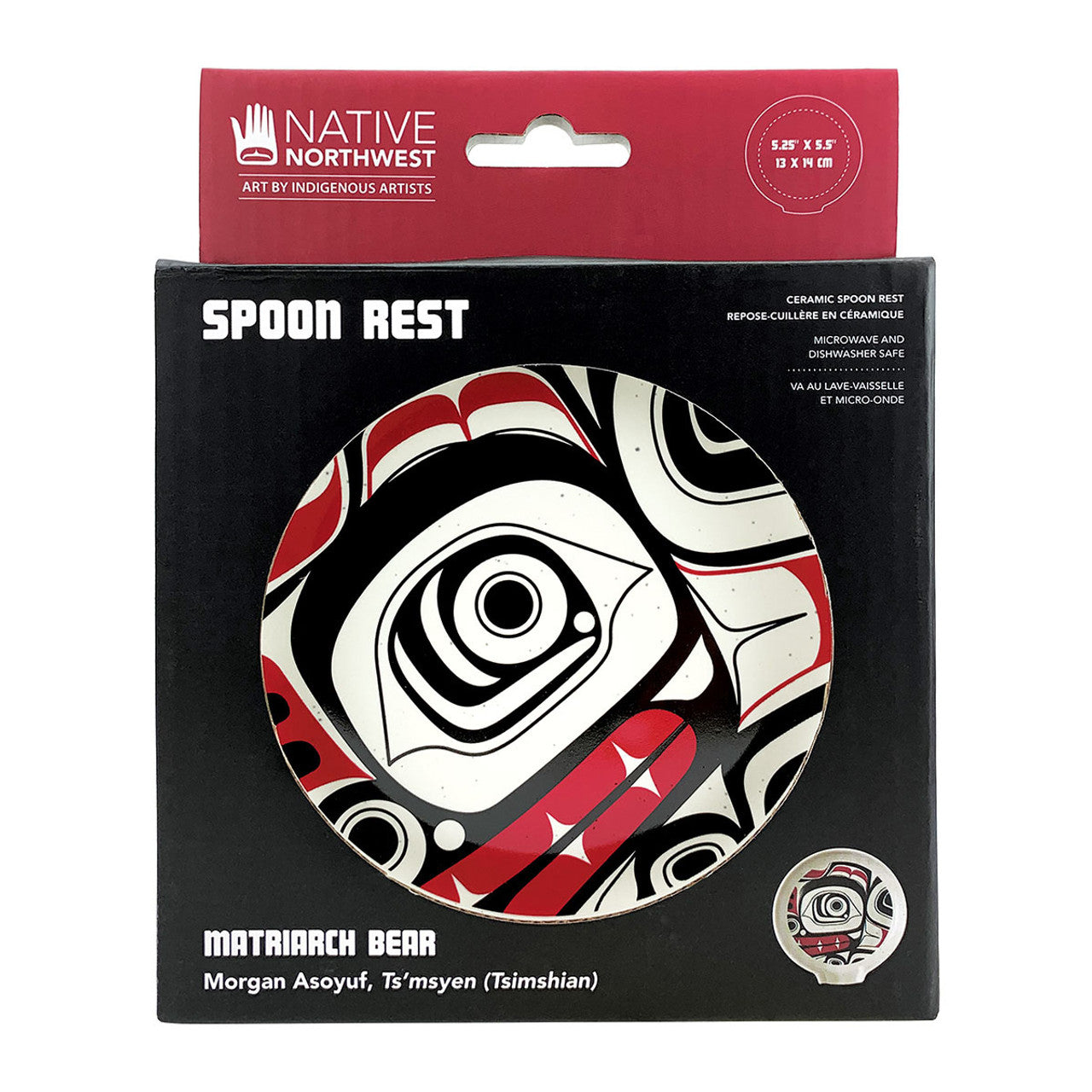 Spoon Rest Matriarch Bear Morgan Asoyuf