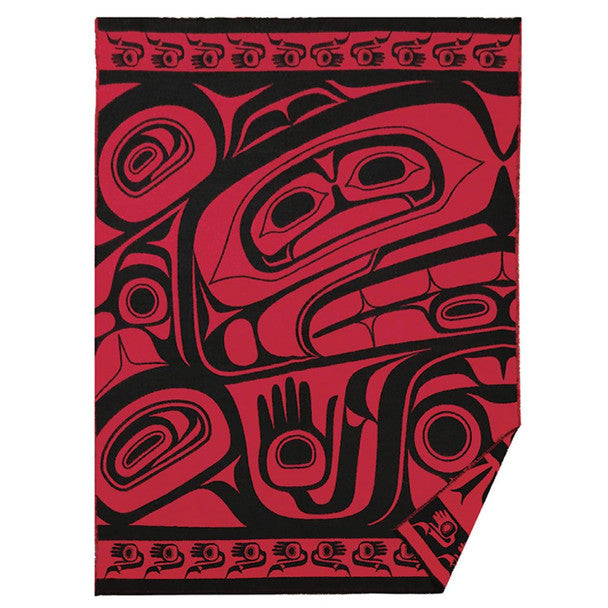 Woven Blanket - Treasure of Our Ancestors - Donnie Edenshaw - Blanket - Pentlatch Gallery - Aboriginal Art - Parksville, BC, Canada