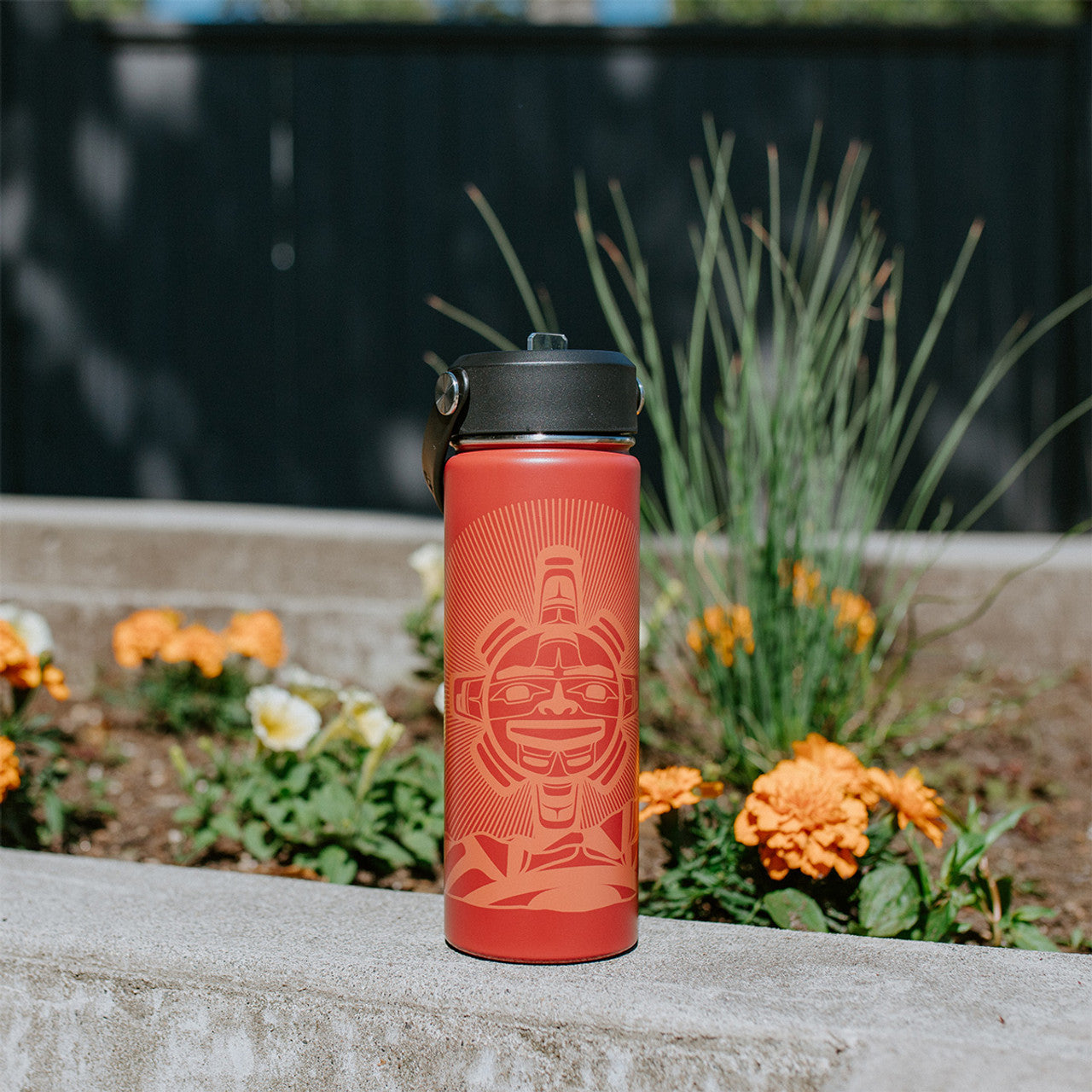 Wide Mouth Insulated Bottle (21oz) - Chilkat Sun