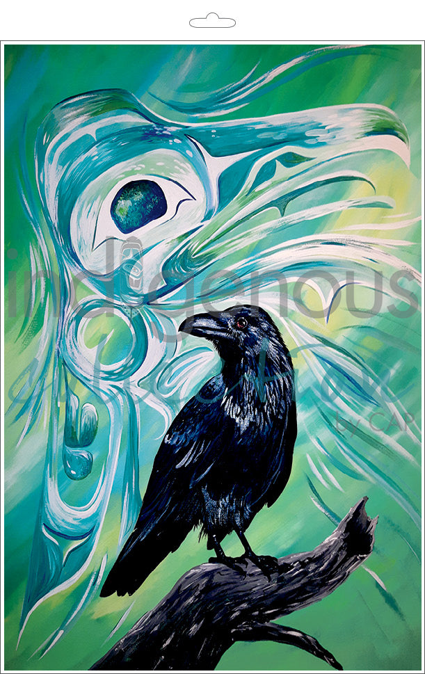 Raven’s Spirit (Framed) Shelley Davies