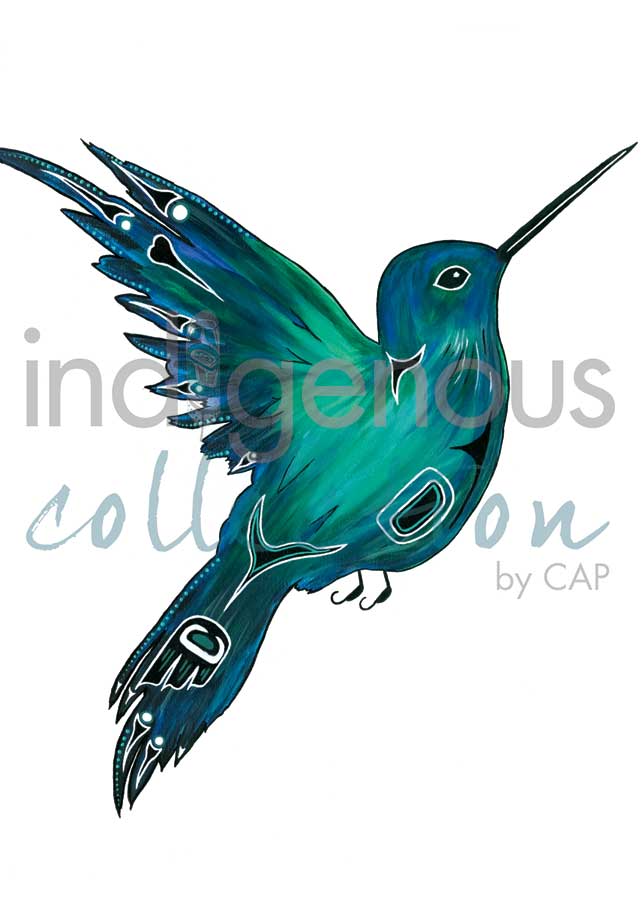 Hummingbird (Framed) Diana Levesque