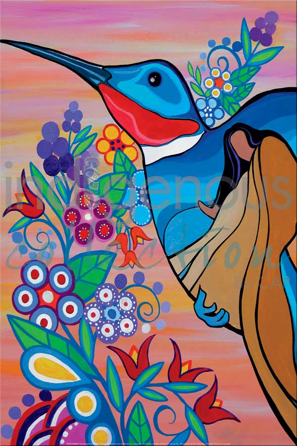 Hummingbirds - Plaque