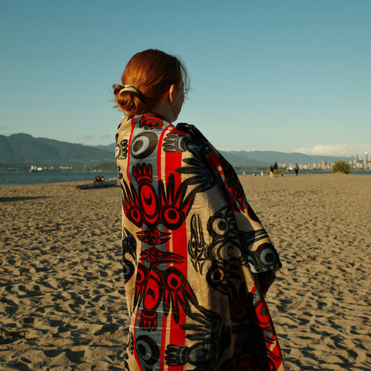 Raven Fleece Blanket