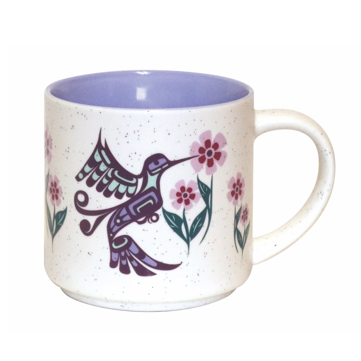 Ceramic Mug (Hummingbird) - (Artist Unknown) - Kitchenware - Pentlatch Gallery - Aboriginal Art - Parksville, BC, Canada