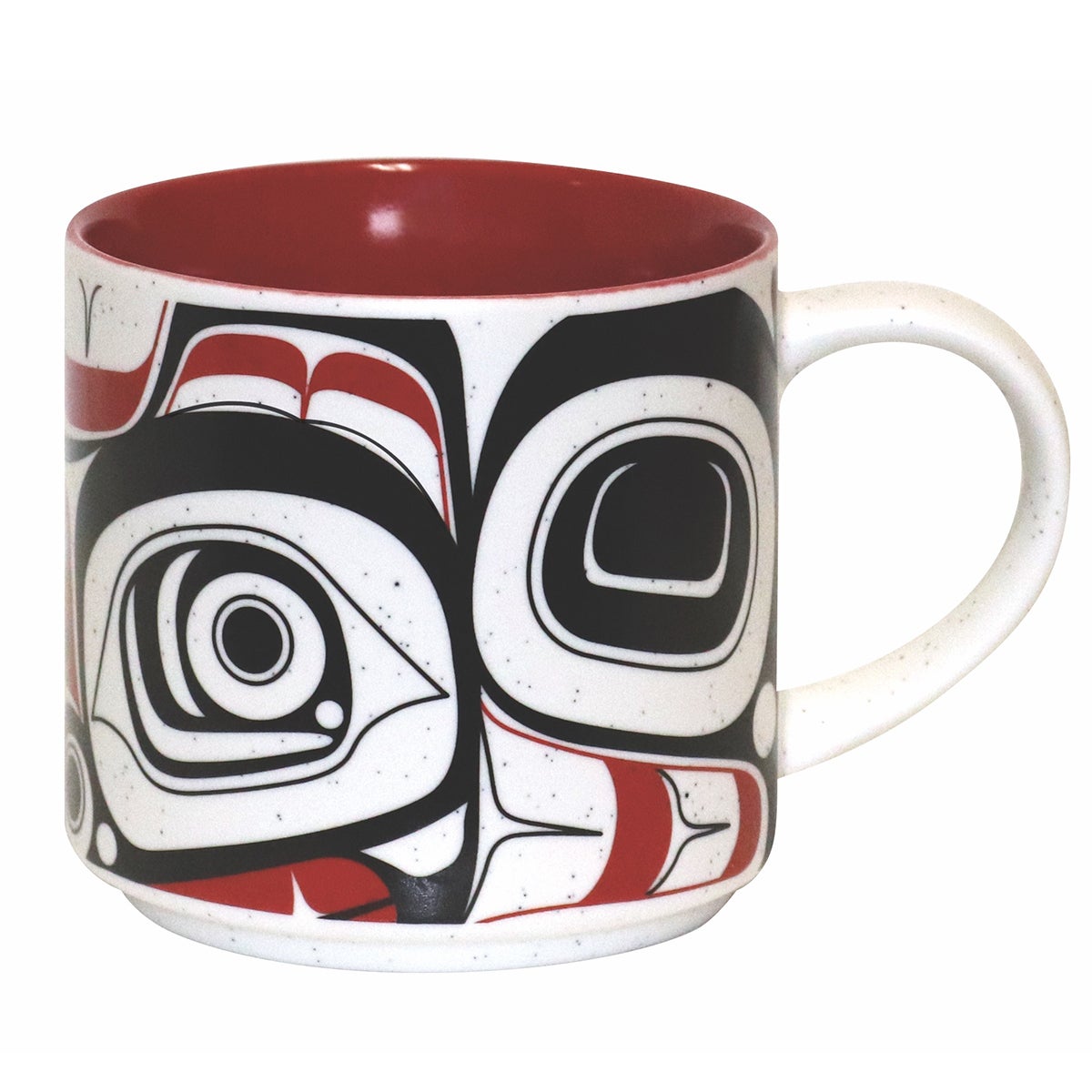 Ceramic Mug (Matriarch Bear) - Morgan Asoyuf - Kitchenware - Pentlatch Gallery - Aboriginal Art - Parksville, BC, Canada