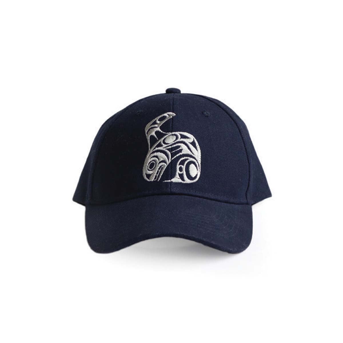 Adjustable Cap - Orca by Maynard Johnny Jr. - Maynard Johnny, Jr - Headwear - Pentlatch Gallery - Aboriginal Art - Parksville, BC, Canada