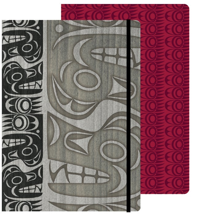 Journal - Grizzly by Maynard Johnny Jr. - Maynard Johnny, Jr - Stationery - Pentlatch Gallery - Aboriginal Art - Parksville, BC, Canada