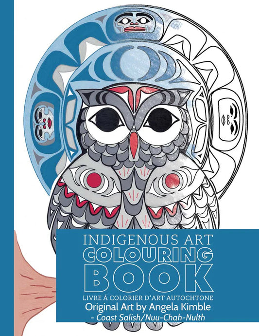 Colouring Book by Angela Kimble - Kimble, Angela -  - Pentlatch Gallery - Aboriginal Art - Parksville, BC, Canada