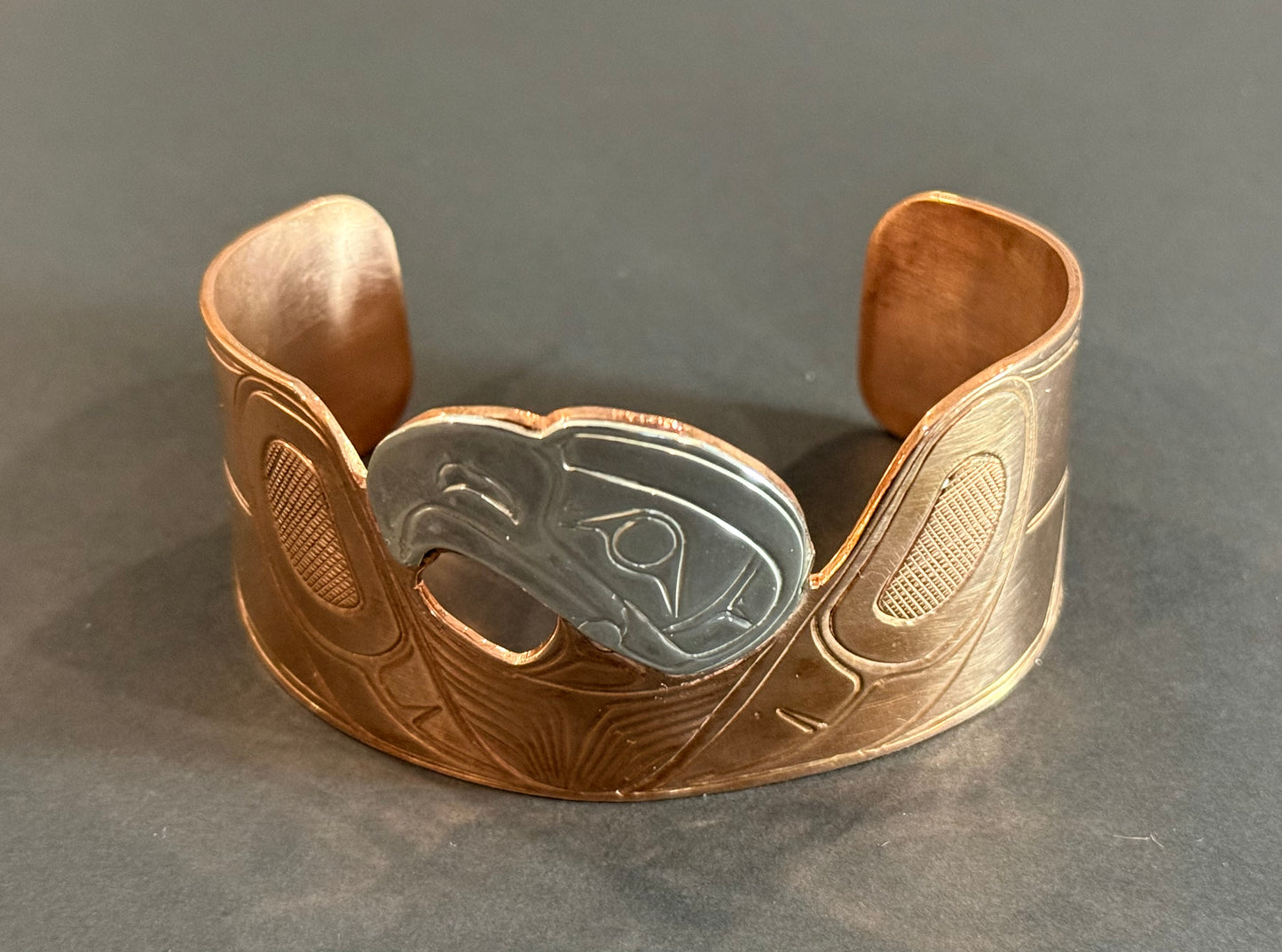 Eagle Copper & Silver Bracelet