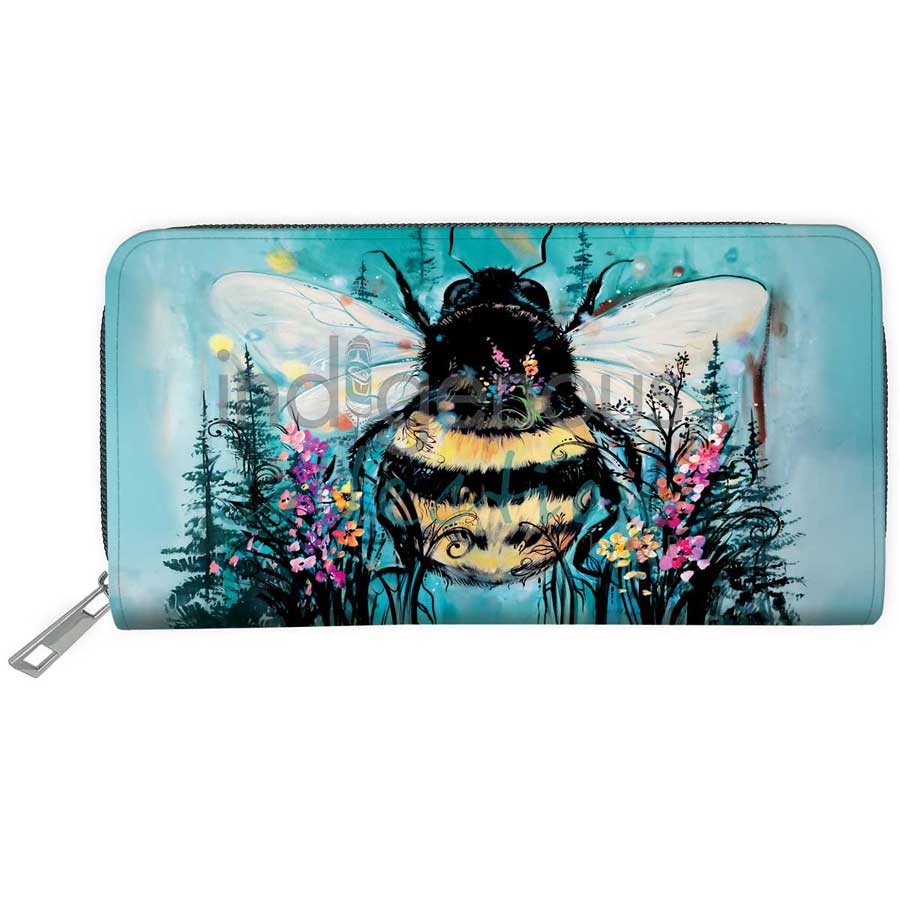 Bumble Bee Embossed Wallet