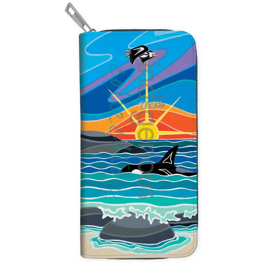 Flying High Embossed Wallet
