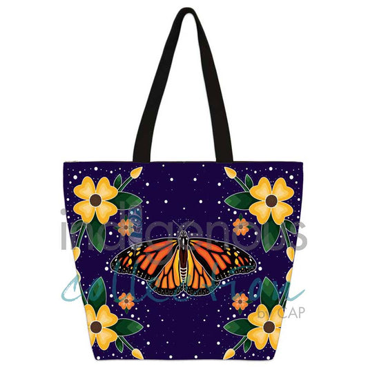 Monarch Butterfly Large Tote Bag