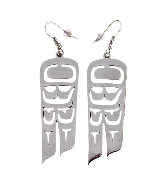 Wings Earrings - Trisha Thomas - Trisha Thomas - Jewellery - Pentlatch Gallery - Aboriginal Art - Parksville, BC, Canada