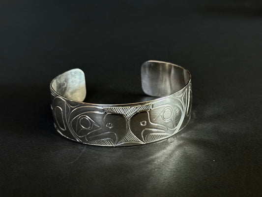 Sterling Silver Double Eagle Bracelet
