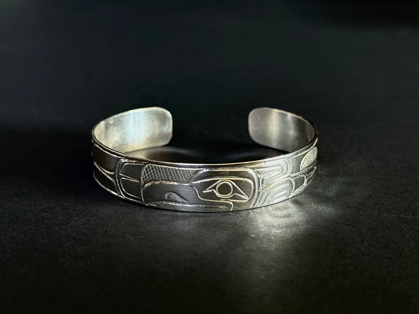 Raven Silver Bracelet