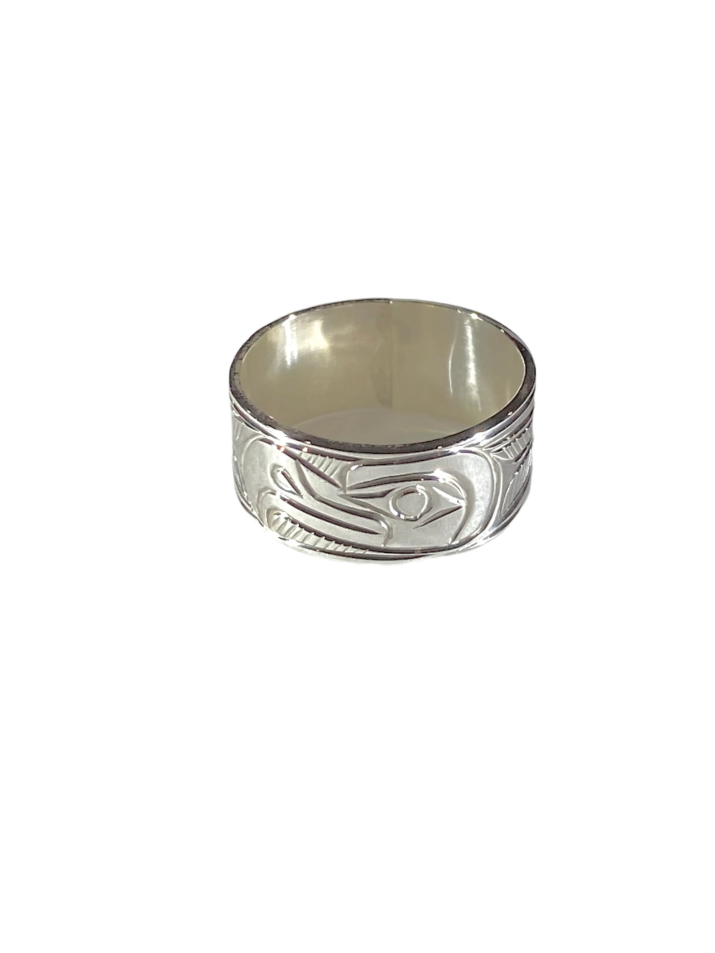 Silver Eagle Ring (sz-9 1/2)