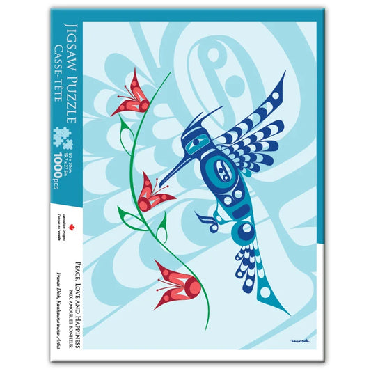 Peace, Love and Happiness 1000pcs Jigsaw Puzzle