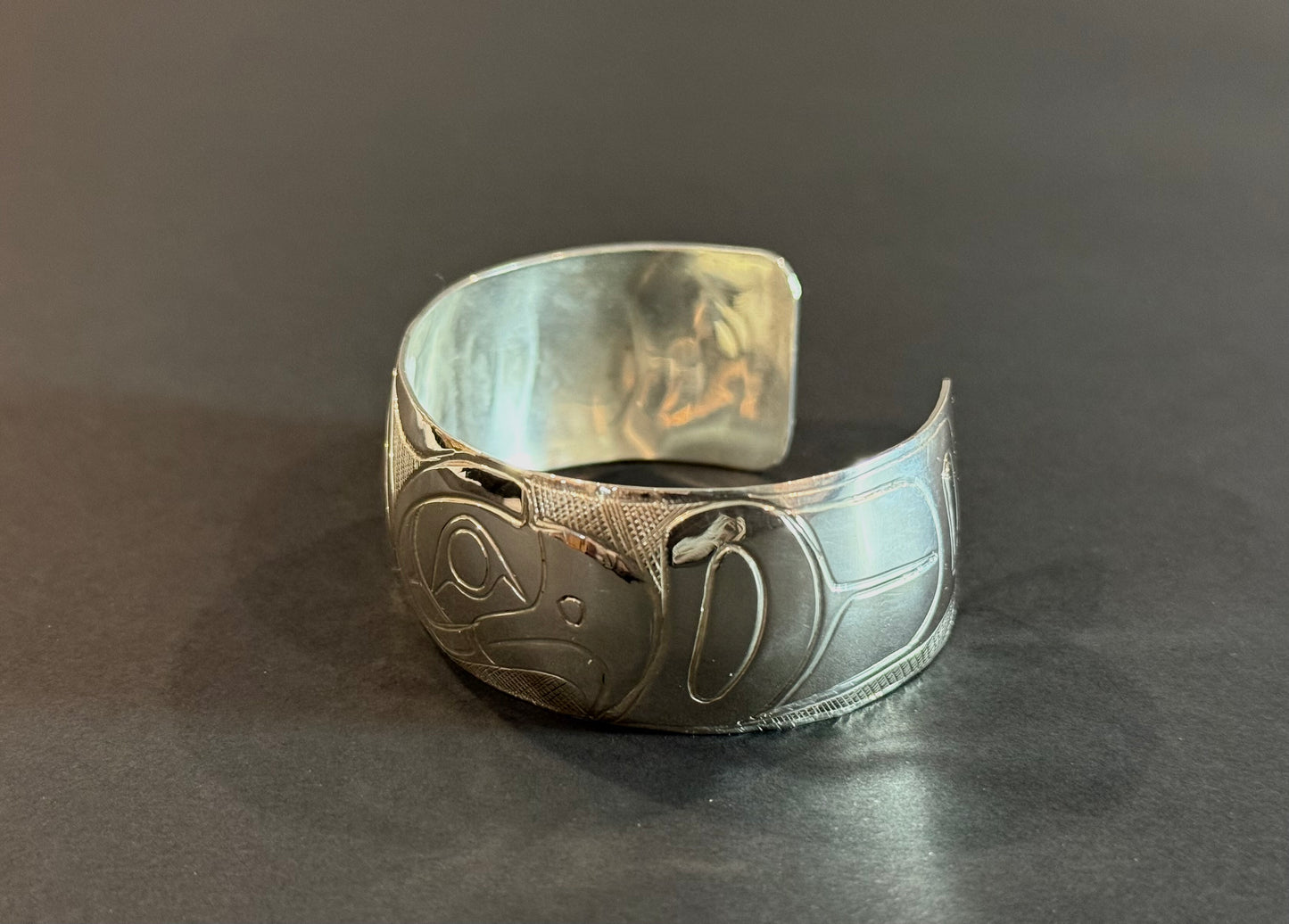 2 Eagles Silver Bracelet