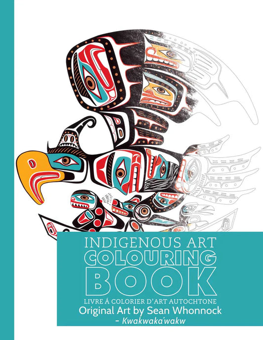 Colouring Book by Sean Whonnock - Whonnock, Sean -  - Pentlatch Gallery - Aboriginal Art - Parksville, BC, Canada