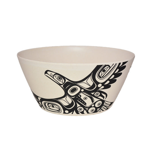 Soaring Eagle Bamboo Bowl (10”) - Corey Bulpitt