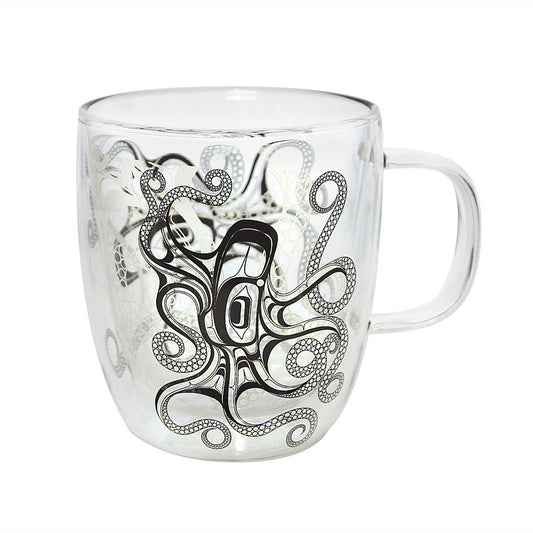 Octopus (Nuu) Glass Mug