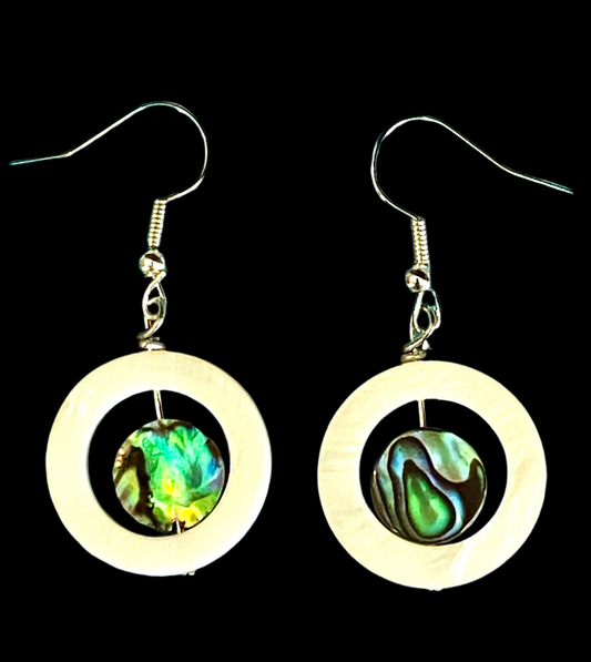 Mother of Pearl & Abalone Eye - Leander Nez