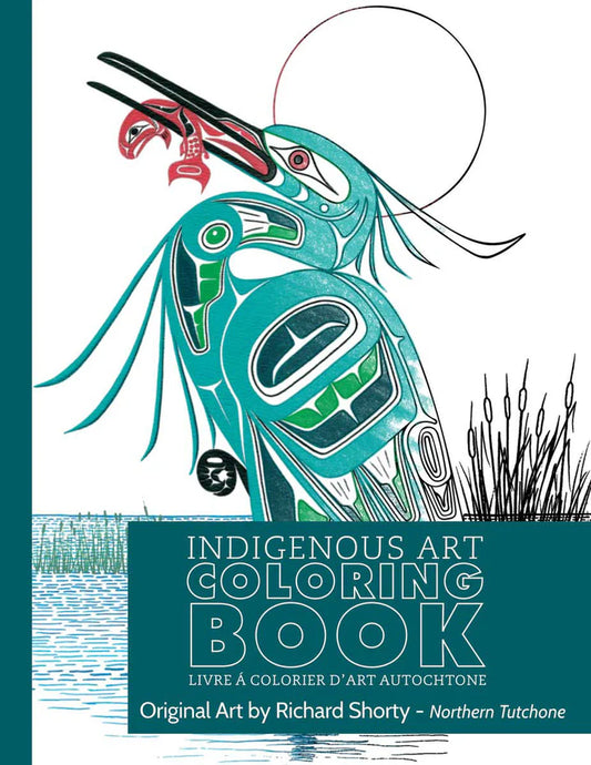 Colouring Book by Richard Shorty - Shorty, Richard -  - Pentlatch Gallery - Aboriginal Art - Parksville, BC, Canada