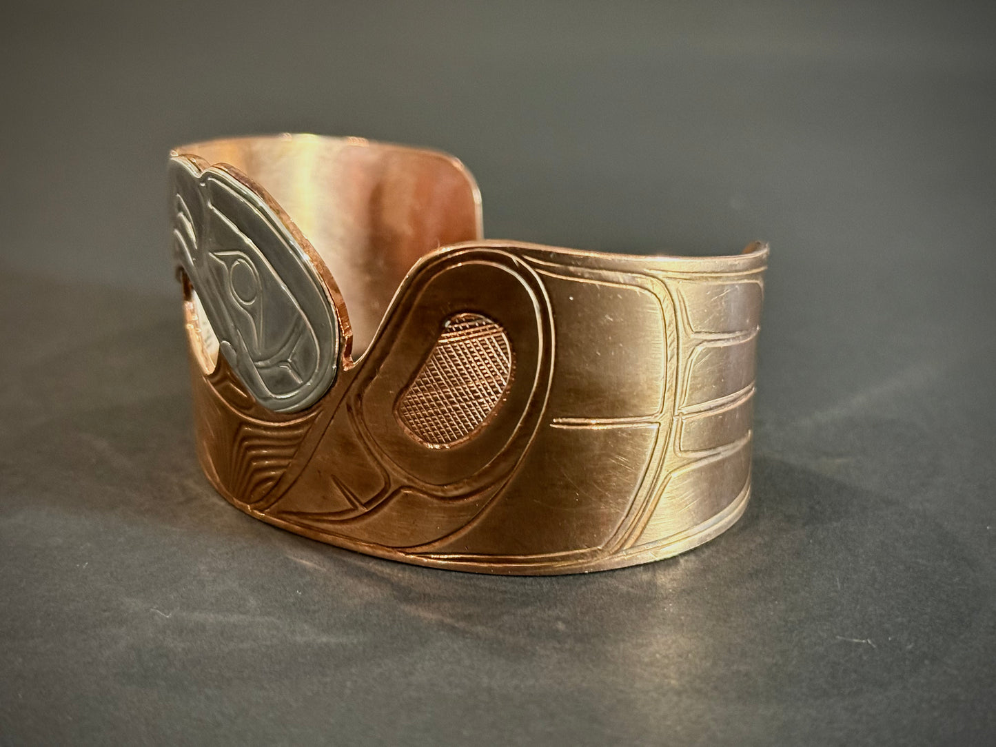 Eagle Copper & Silver Bracelet