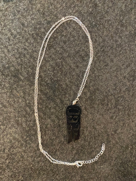 Black Wing Necklace