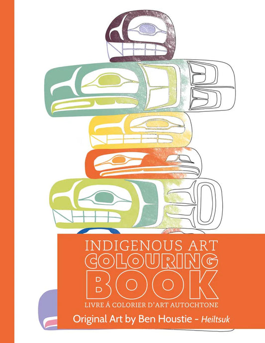 Colouring Book by Ben Houstie - Ben Houstie -  - Pentlatch Gallery - Aboriginal Art - Parksville, BC, Canada