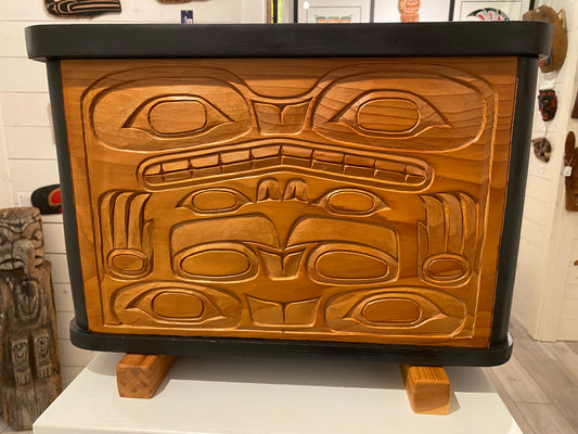Whale & Bear Bentwood Box - Hayward Russell