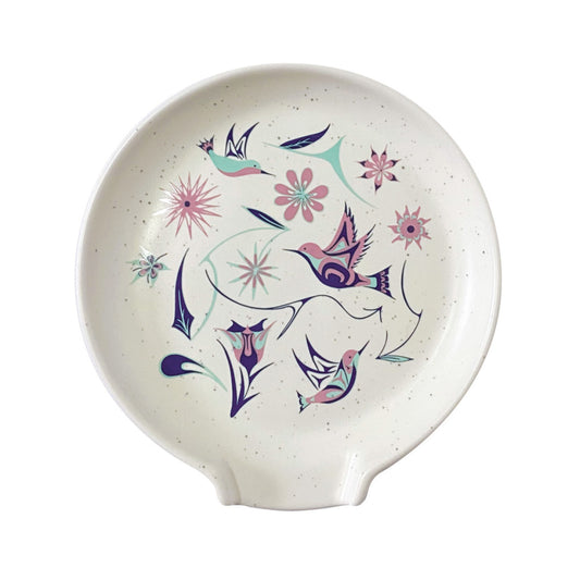 Hummingbirds Spoon Rest Nicole La Rock