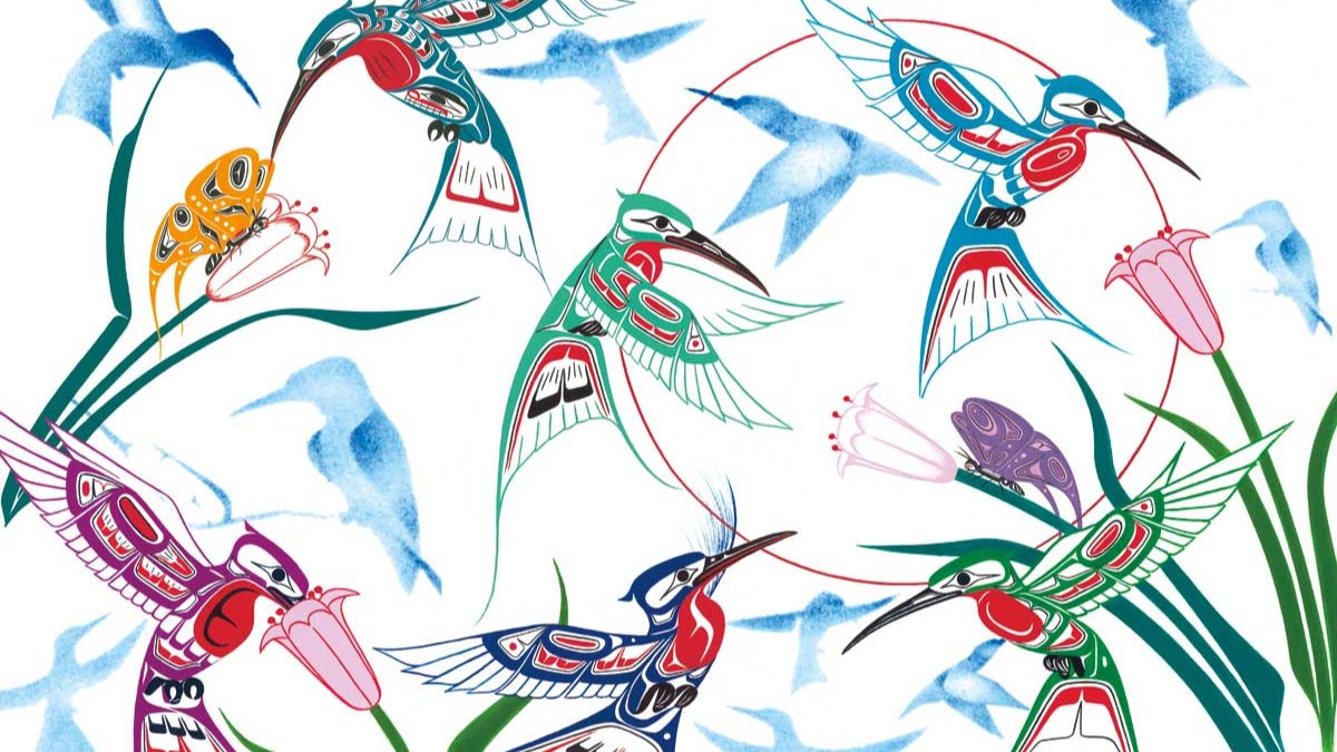 Hummingbirds - Framed