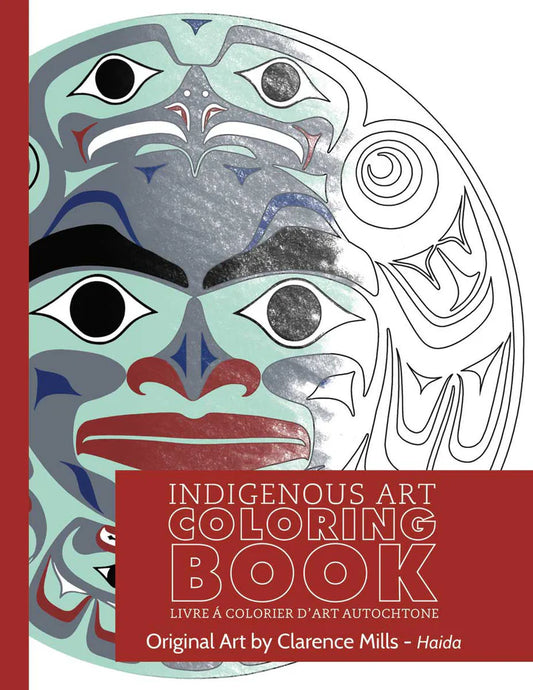 Colouring book by Clarence Mills