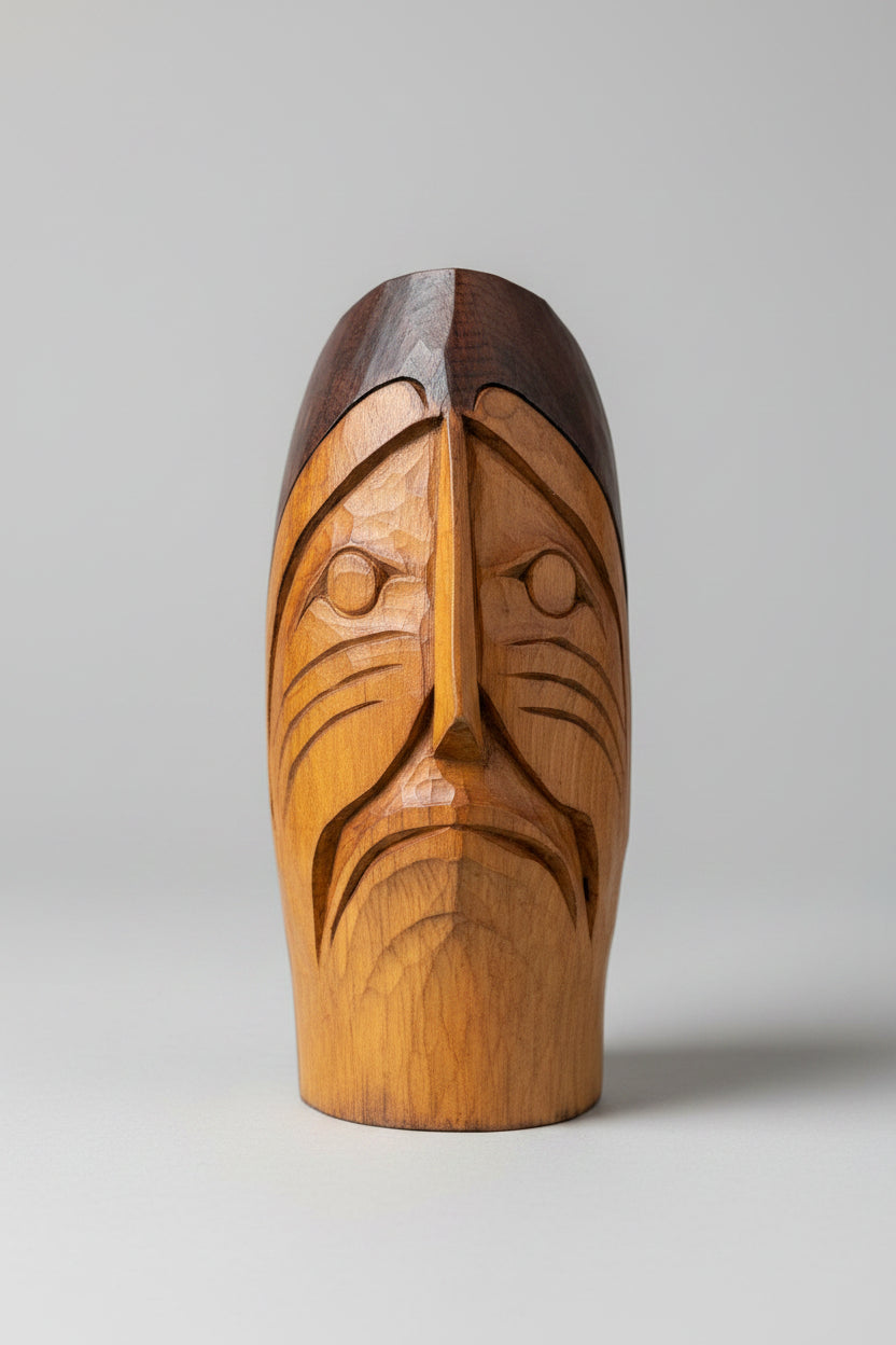 Tribal Warrior Miniature Mask