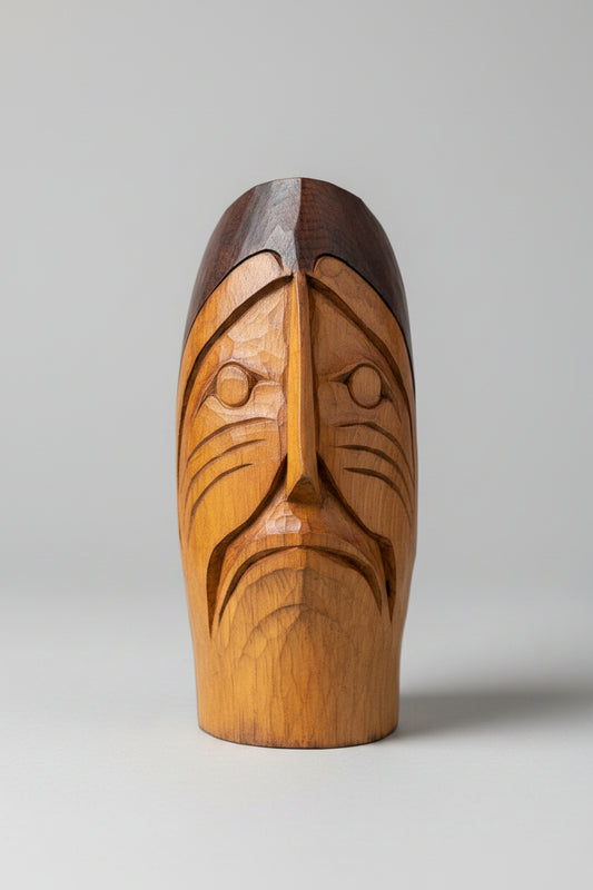Tribal Warrior Miniature Mask